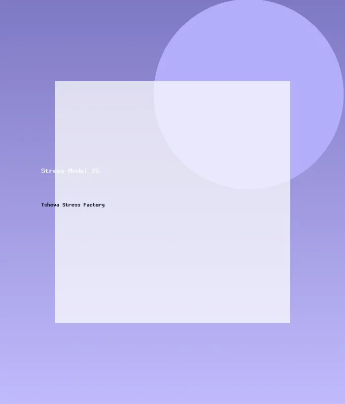 Stress Model 25