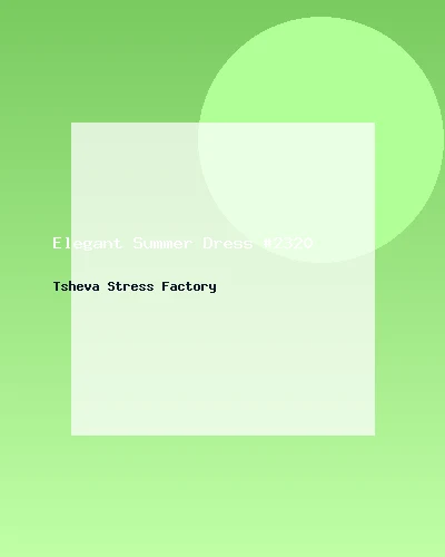فستان صيفي أنيق #2320