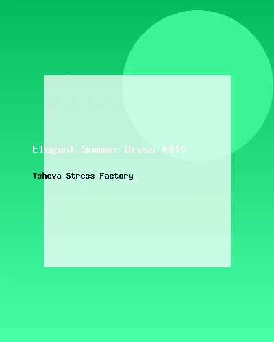 فستان صيفي أنيق #810