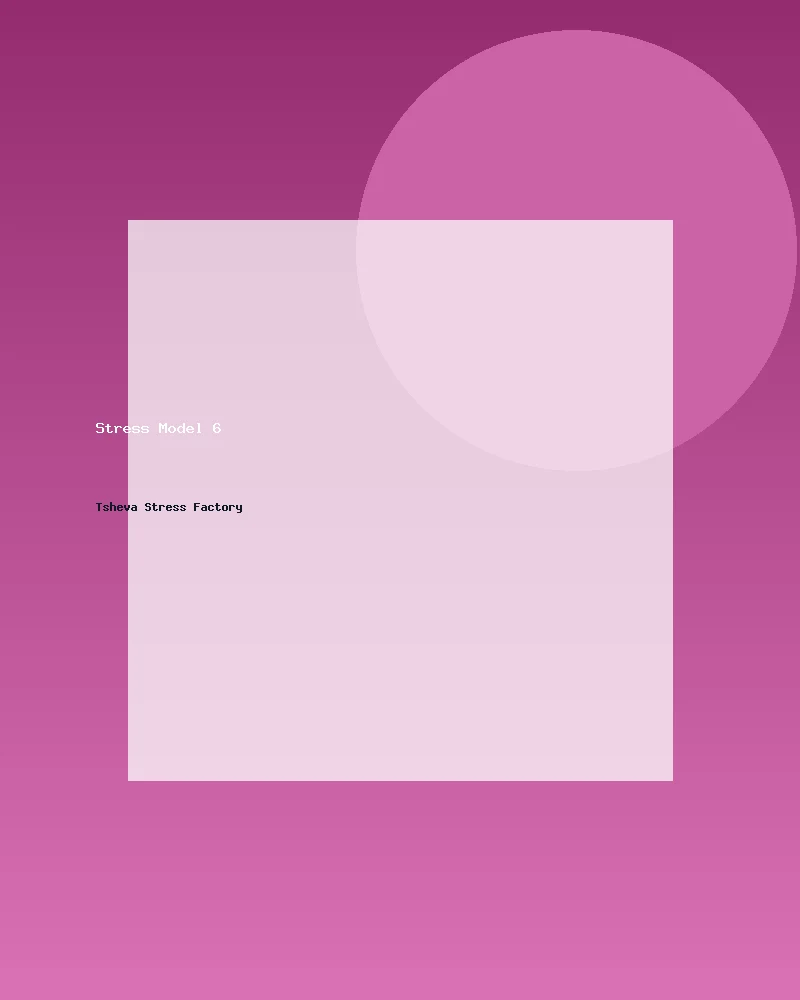 Stress Model 6