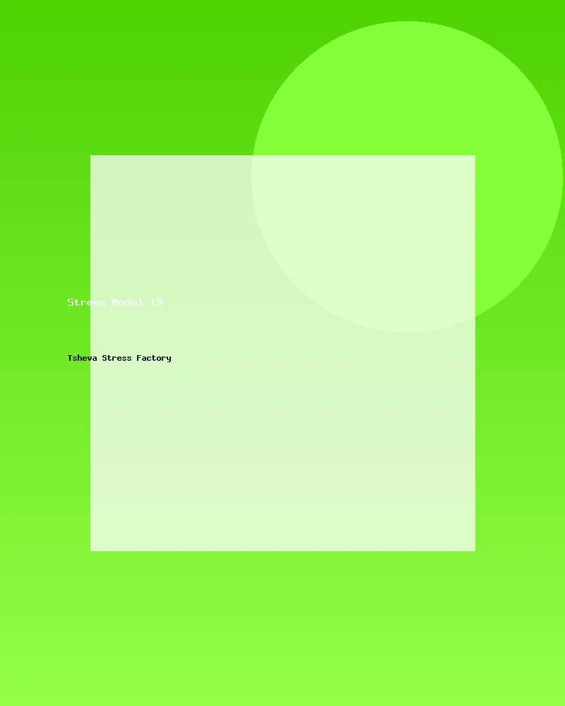 Stress Model 19