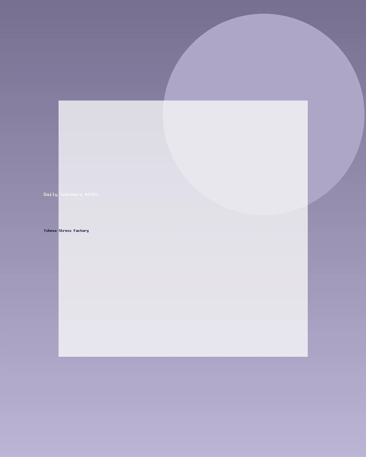 حذاء رياضي يومي #2261