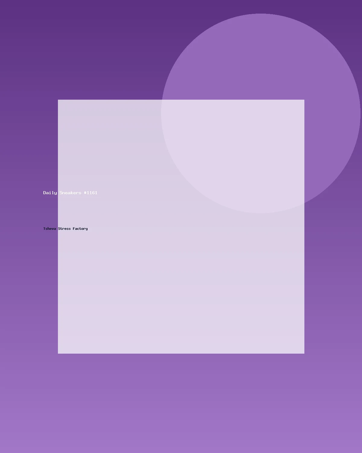 حذاء رياضي يومي #1161